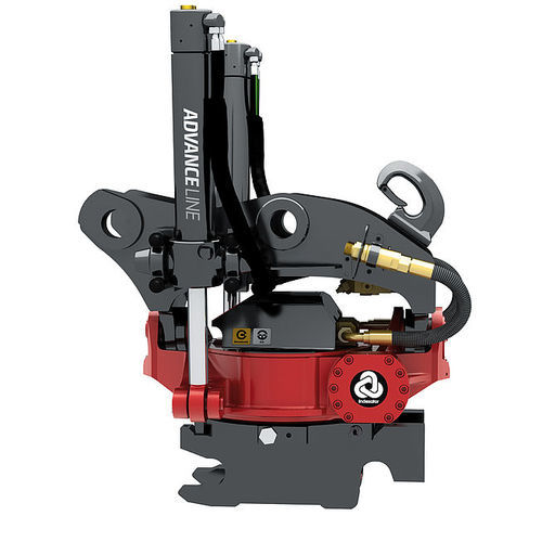 Système attache outil articulé pour excavatrice - R4 - Menzimuck