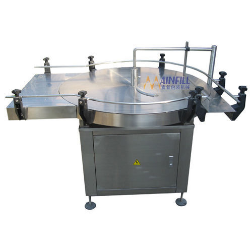 Table tournante électrique - MF-TT series - JIAXING MAINFILL Packaging Machinery Co.,Ltd - pour l'industrie alimentaire