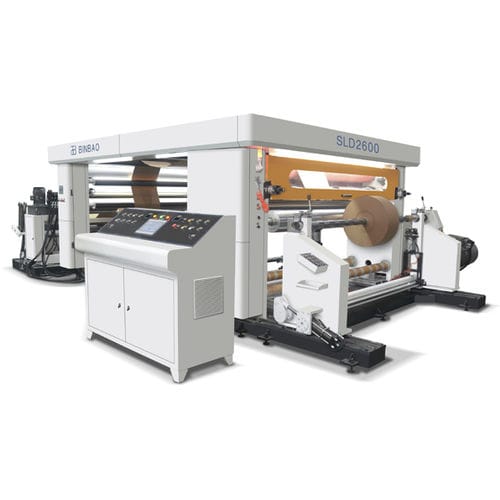 Enrouleur-dérouleur de papier - SLD Series - Wenzhou Binbao Machinery - automatique / à rouleaux
