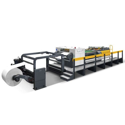 Machine de découpe à lame rotative - SCS series - Wenzhou Binbao Machinery - pour papier / de plaques / d'impression