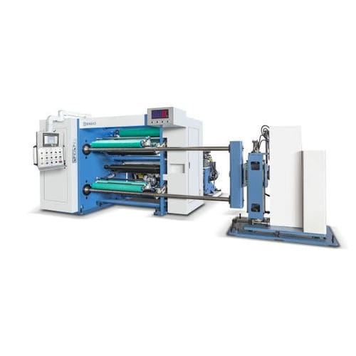 Bobineuse refendeuse automatique - SLC - Wenzhou Binbao Machinery - pour papier / de process