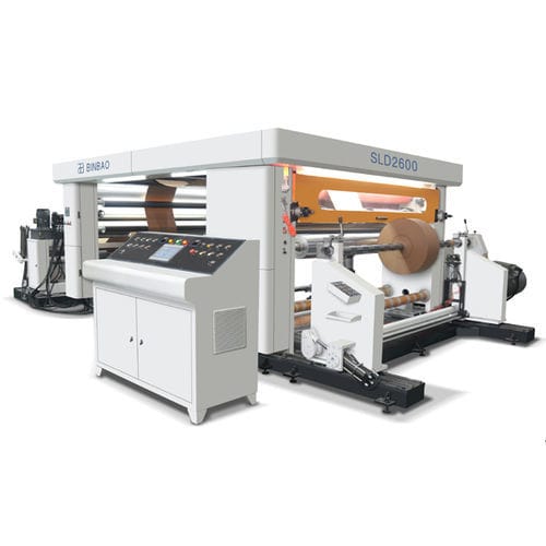Bobineuse refendeuse pour papier - SLD - Wenzhou Binbao Machinery