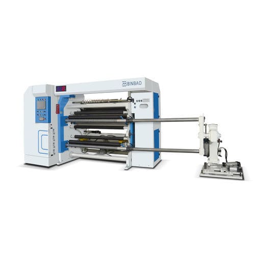 Bobineuse refendeuse pour film plastique - SLC-F - Wenzhou Binbao Machinery - pour emballage