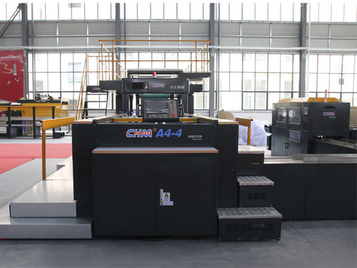 Machine de découpe à couteau - CHM-A4 - Wenzhou Binbao Machinery - pour papier / de tôle / triphasée