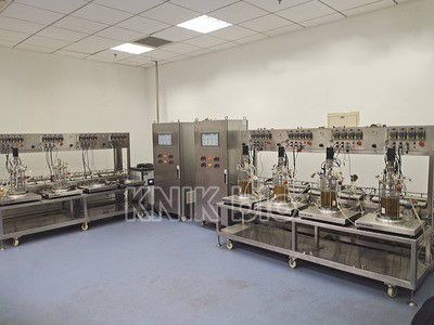 Bioréacteur en verre - KNIK CO.,LTD. - à cuve agitée / pour l'industrie pharmaceutique / de paillasse