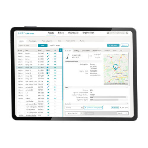 Logiciel de sécurité - i-link® - I-team Global - de suivi / de cartographie / pour batterie