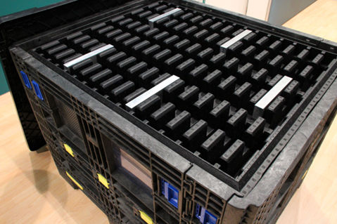 Calage d'emballage coussin d'air - ORBIS Europe - pour bacs de stockage / de transport / de positionnement