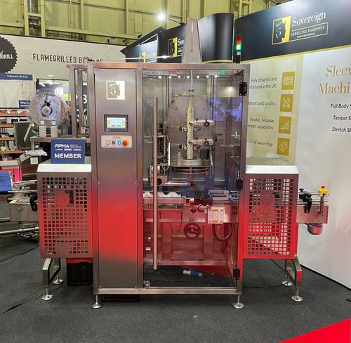 Sleeveuse automatique - Sovereign Labelling Machines Limited - pour packs de bouteilles / bouteille / pour flexible