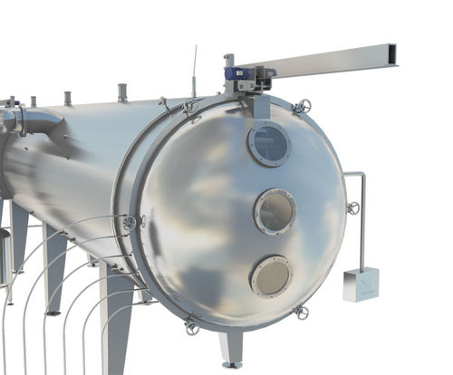 Système de séchage sous vide - Wenzhou Jinbang Light Ind Machinery Co., Ltd - continu / pour l'industrie agroalimentaire / pour l'industrie pharmaceutique