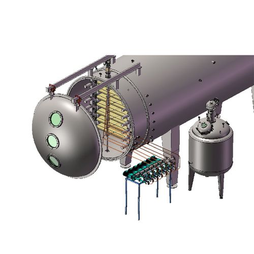 Sécheur sous vide - Wenzhou Jinbang Light Ind Machinery Co., Ltd - à vapeur surchauffée / continu / pour l'industrie agroalimentaire