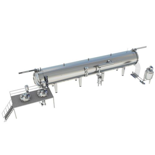 Sécheur sous vide - Wenzhou Jinbang Light Ind Machinery Co., Ltd - continu / pour l'industrie agroalimentaire / pour l'industrie pharmaceutique
