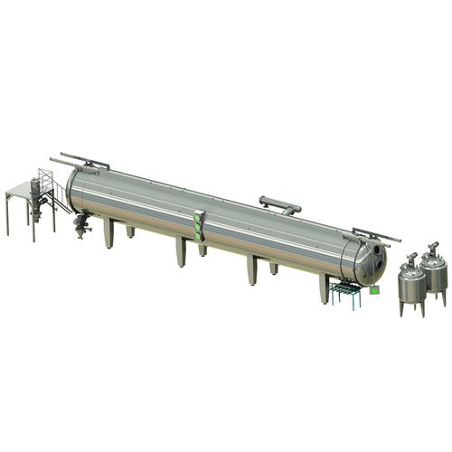 Sécheur sous vide - Wenzhou Jinbang Light Ind Machinery Co., Ltd - continu / pour l'industrie agroalimentaire / pour l'industrie pharmaceutique