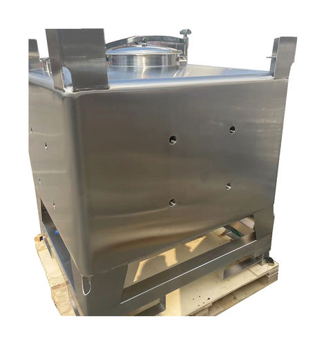 Conteneur IBC en acier inoxydable - Wenzhou Jinbang Light Ind Machinery Co., Ltd - pour liquides / de produit chimique / pour aliments