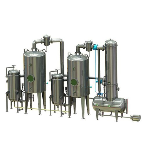 Concentrateur à double effet - SJN series - Wenzhou Jinbang Light Ind Machinery Co., Ltd - sous vide / pour l'industrie agroalimentaire / industriel