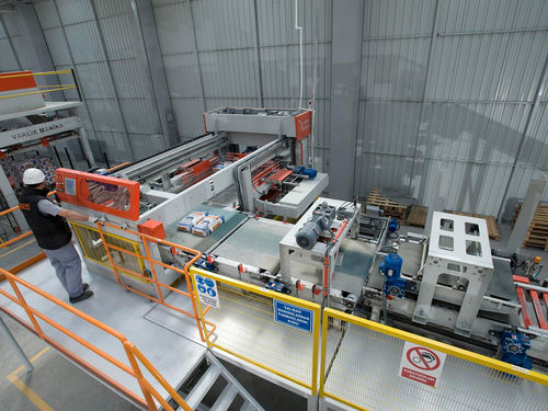 Palettiseur par le haut - Varlik Makina Sanayi İç ve Dış Tic. A.Ş.