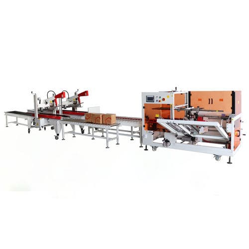 Formeuse de caisses automatique - FK-KF - Guangdong Fineco Machinery Group Co., Ltd - fermeture par le bas / pneumatique