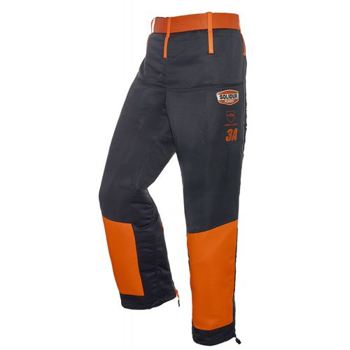 Pantalon de travail - AUTHENTIC - Solidur - anticoupure / en polyester recyclé / forestier