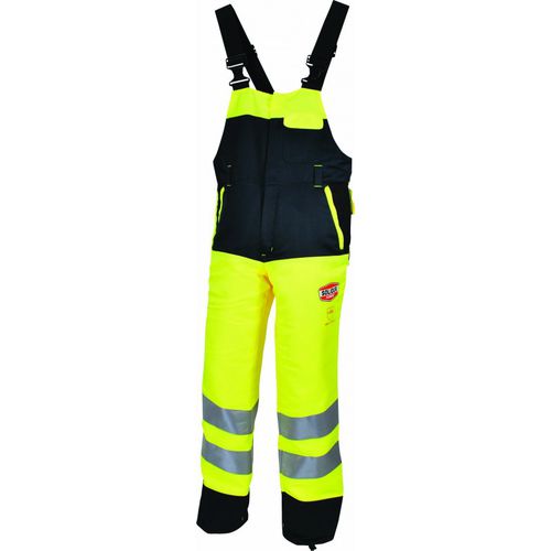 Salopette de travail - GLOW - Solidur - anticoupure / haute visibilité / en polyester
