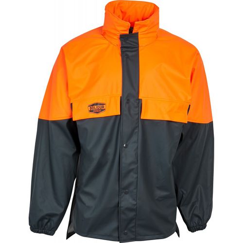 Veste de travail - VEPLU01|L|0 - Solidur - imperméable / en polyester / en polyuréthane