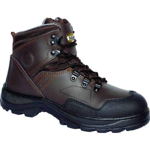 Chaussures pour travaux publics - FARM - Solidur - antidérapante / semelle en caoutchouc / montante