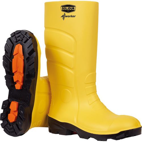 Bottes de sécurité pour l'agriculture - ALLWORKER - Solidur - pour l'agroalimentaire / contre le froid / antidérapante