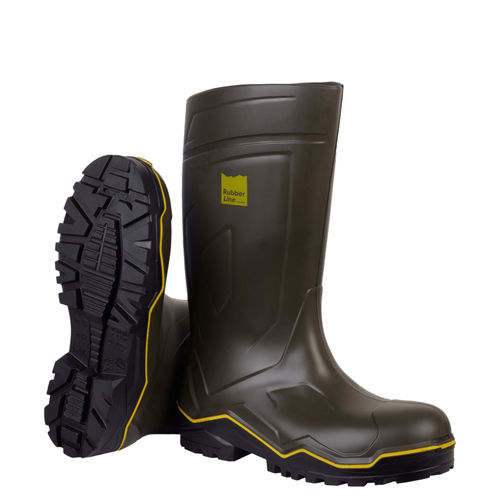 Bottes de sécurité pour l'agriculture - RUBBER LINE - Solidur - pour travaux publics / isolante / antistatique