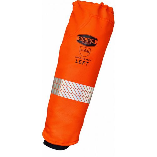 Manchette de protection de travail - INFINITY - Solidur - anticoupure / haute visibilité / en polyester