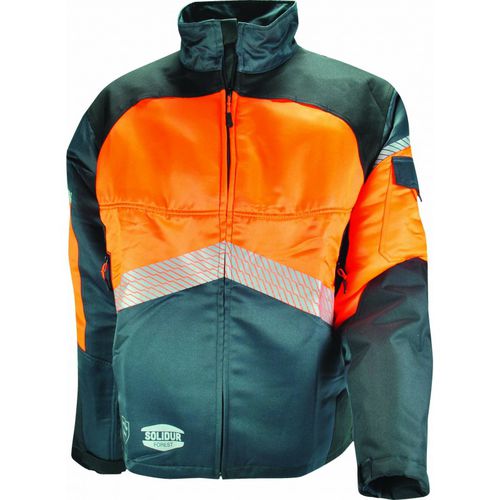 Veste de travail - AUTHENTIC - Solidur - anticoupure / enduite polyuréthane / en tissu déperlant