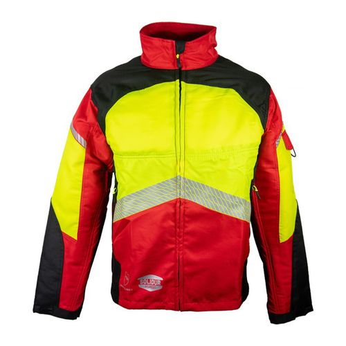 Veste de travail - AUTHENTIC - Solidur - anticoupure / haute visibilité / enduite polyuréthane