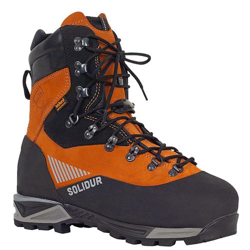 Chaussures pour travaux forestiers - LOGWOOD - Solidur - imperméable / antiperforation / résistante aux chocs