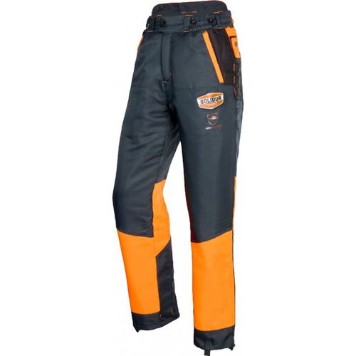 Pantalon de travail - AUTHENTIC AUPA|2XL|0 - Solidur - en tissu déperlant / en polyester recyclé / bleu marine