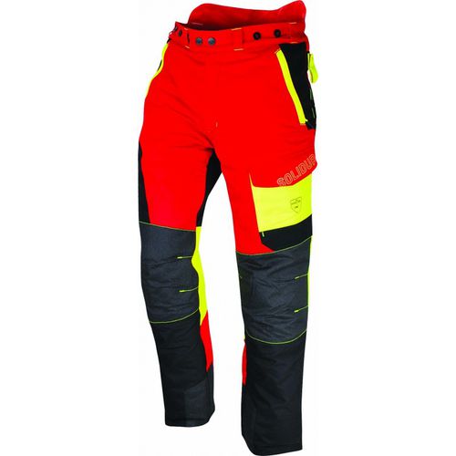 Pantalon de travail - COMFY - Solidur - anticoupure / en nylon / forestier