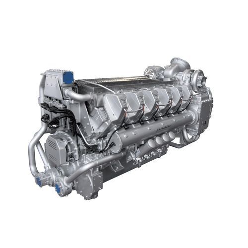 Moteur diesel - V1712C2 MLH - Isotta Fraschini Motori spa - à 12 cylindres / turbo-intercooler / à injection haute pression