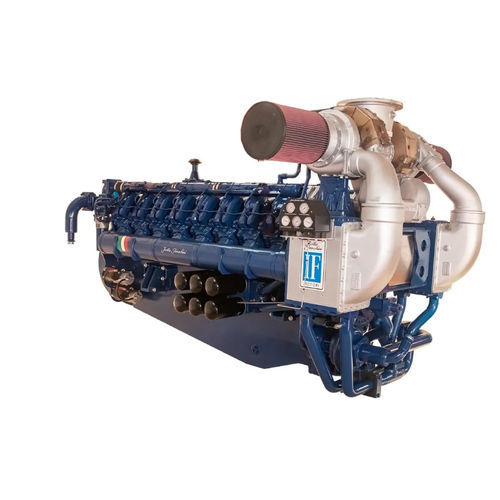 Moteur diesel - V170 DCC SERIES - Isotta Fraschini Motori spa - à 16 cylindres / à 12 cylindres / turbo