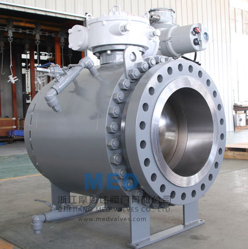 Vanne à boisseau sphérique - China MED Valve Co., Ltd. - électrique / pour l'eau / pour produits chimiques