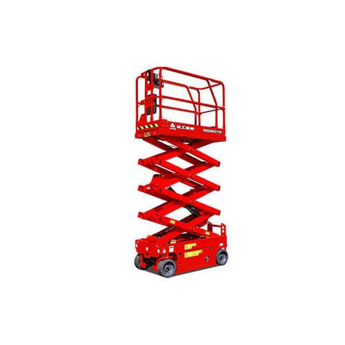 Nacelle élévatrice à ciseaux mobile - SS0607E - Lingong Group JinanHeavy Machinery Co., Ltd. - électrique / pour usage intérieur et extérieur / pour applications industrielles
