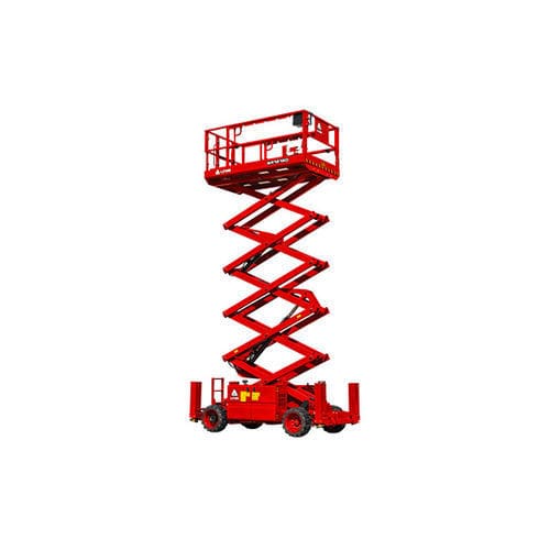 Nacelle élévatrice à ciseaux mobile - SR1218D - Lingong Group JinanHeavy Machinery Co., Ltd. - hydraulique / à moteur diesel / pour usage intérieur et extérieur