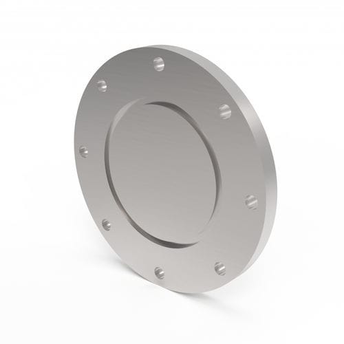 Bride en acier inoxydable - ISO100FBK-304 - VACOM - fixe / pleine