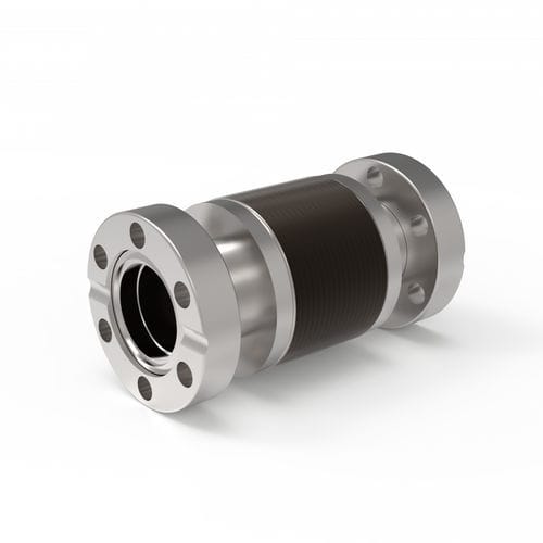 Soufflet cylindrique - EWB16R-20 - VACOM - en acier inoxydable / soudé / axial