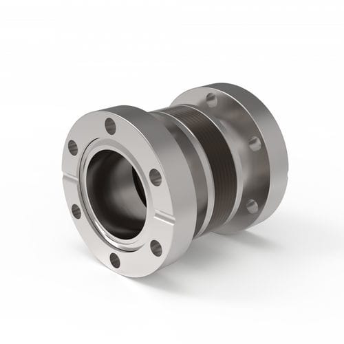 Soufflet cylindrique - EWB40R-10 - VACOM - en acier inoxydable / soudé / axial
