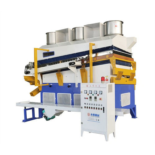 Séparateur de céréales - 5XZ-1480B - YONGMING MACHINERY MANUFACTURING CO., LTD - gravimétrique / vibrant / par soufflage