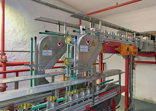 Système de manutention de canettes - NSM MAGNETTECHNIK GmbH - magnétique / sous vide / pour conteneur
