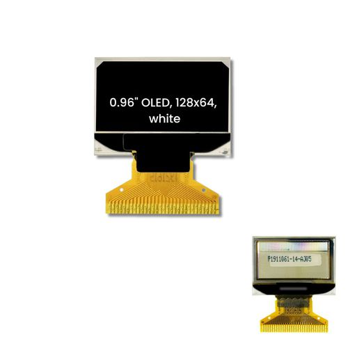 Module d'affichage 0.96" - TOX096KSWEG01 - TAILOR PIXELS TECHNOLOGY CO., LTD. - OLED / monochrome / 128 x 64