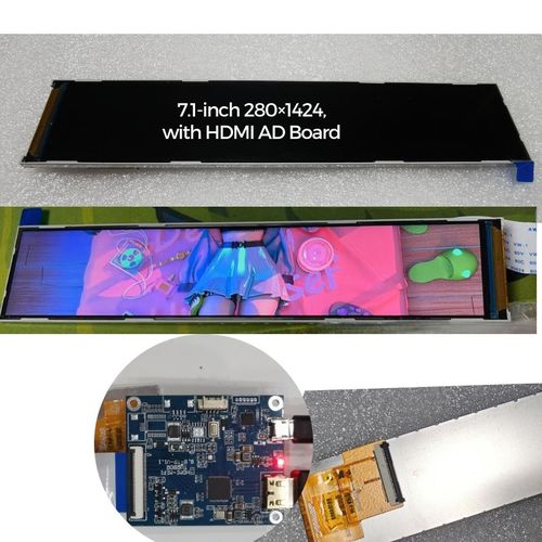 Module d'affichage TFT - TTQ071BVE-01 - TAILOR PIXELS TECHNOLOGY CO., LTD. - IPS / 280 × 1424 / 7.1"