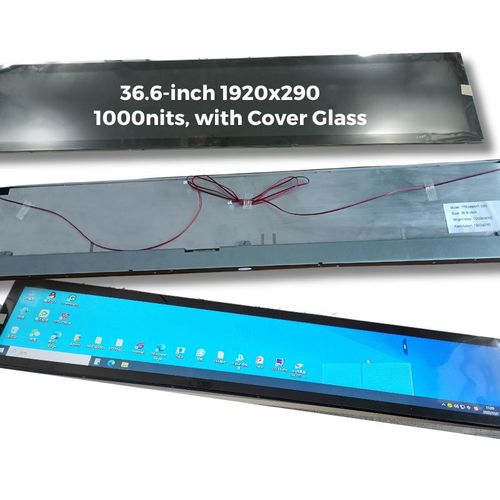 Panneau d'affichage IPS - TTR366AHT-02G - TAILOR PIXELS TECHNOLOGY CO., LTD. - couleur / 1920 × 290 / 36.6"
