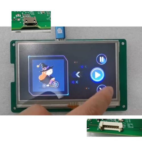 Module d'affichage intelligent - TBZ043R480272-01 - TAILOR PIXELS TECHNOLOGY CO., LTD. - TFT LCD / à écran tactile résistif / 480 x 272