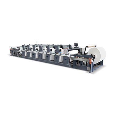Presse flexographique en ligne - WENZHOU FENGMING MACHINERY CO., LTD. - pour cartons / pour sacs en papier / séchage à air chaud
