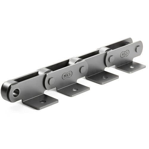 Chaîne à attaches - MAKELSAN CHAIN and CONVEYING SOLUTIONS - de transmission / en acier inoxydable / en acier au carbone