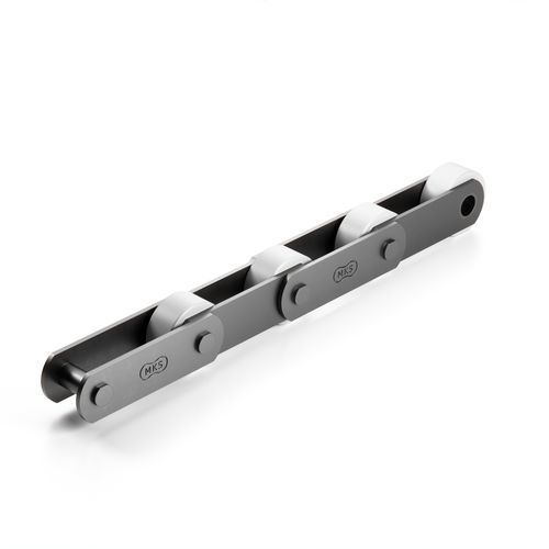 Chaîne avec rouleau en plastique - MAKELSAN CHAIN and CONVEYING SOLUTIONS - de transmission / en acier / à rouleaux