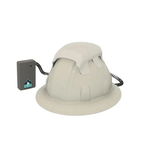 Casque de chantier - PY-WHT01-HP24110CH - Cooler Heads Will Prevail - en polyéthylène / en HDPE / blanc